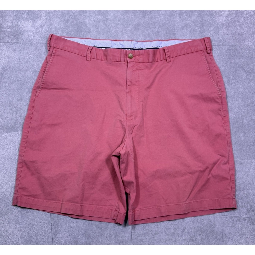 Peter Millar Shorts Mens 40 Soft Touch Twill Salmon Pima Cotton Normcore Golf